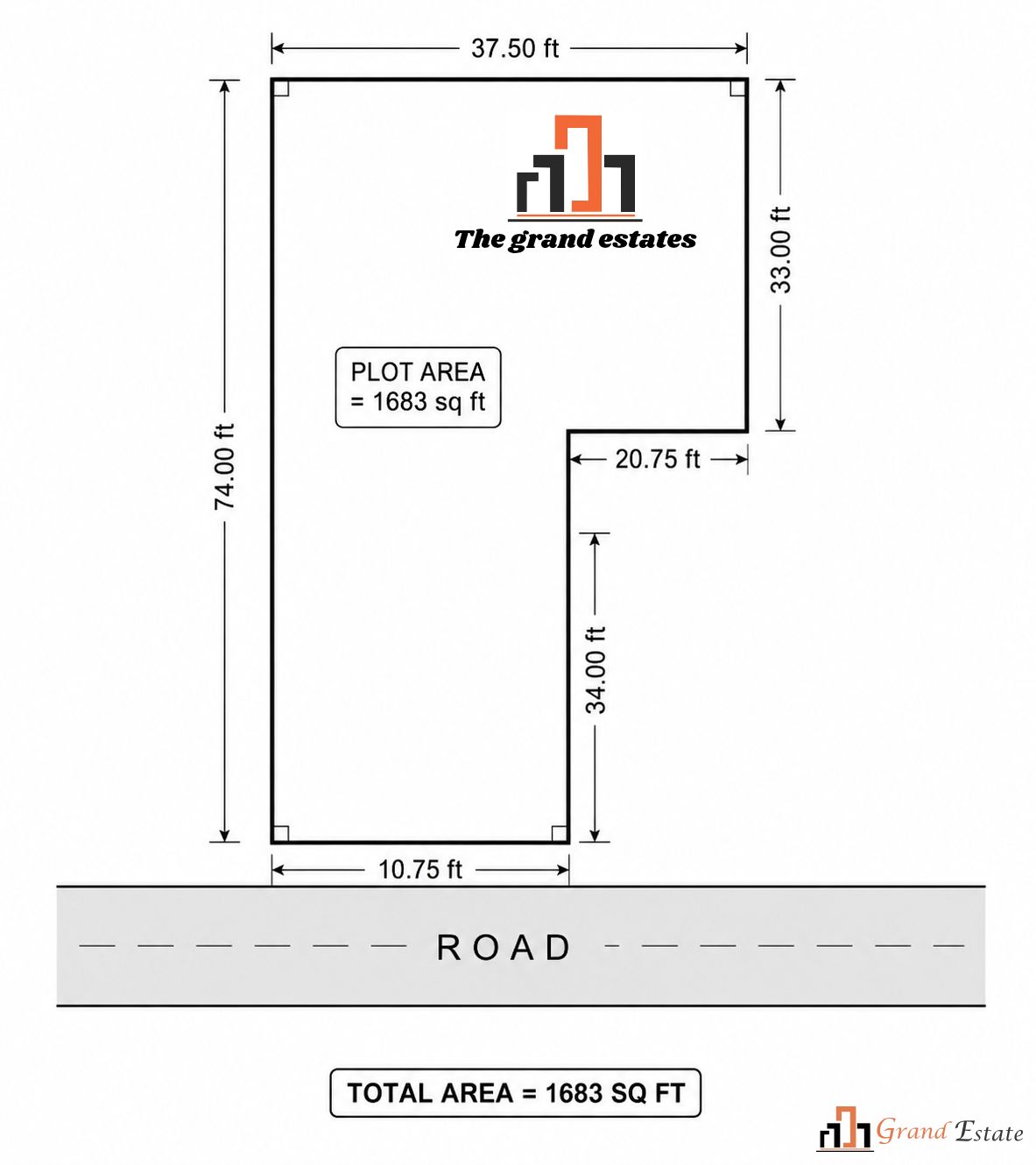 1683 Sqft Residential Plot for Sale Near Chowk mosque and Hasnath-e-Jaria School, Ambur